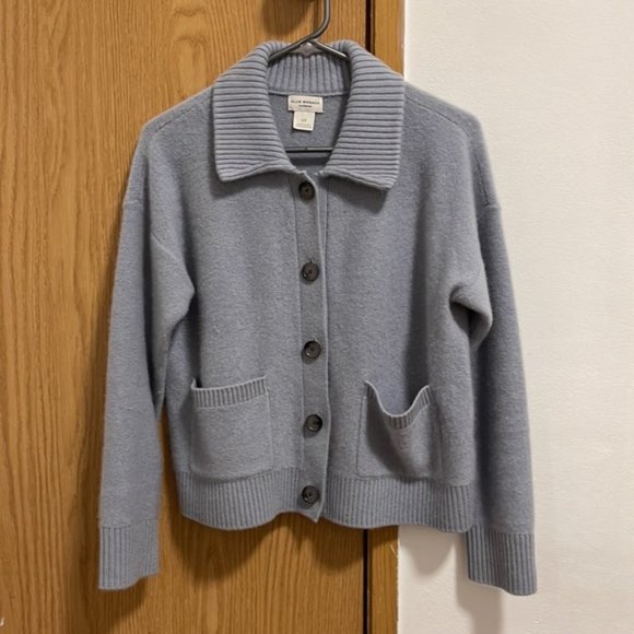 CLUB MONACO | Boiled Cashmere Collar Cardigan - Picture 4 of 7